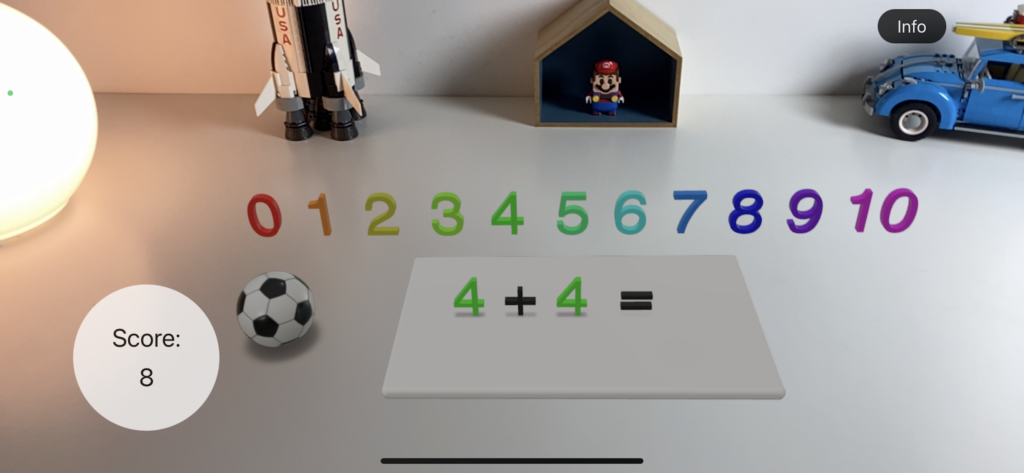 Augmented Reality Matematik App