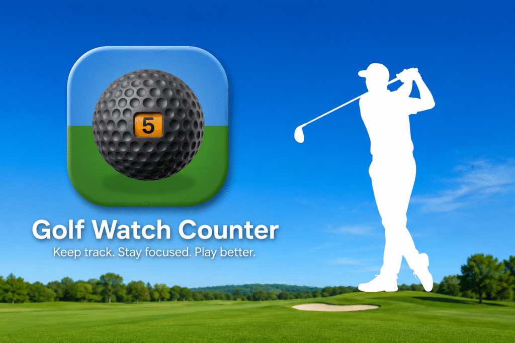 Golf Watch Counter - App til iPhone og Aplle Watch